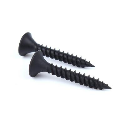 China Carbon Steel Metric Gauge Gypsum Black / Gery Colored Drywall Screw for sale