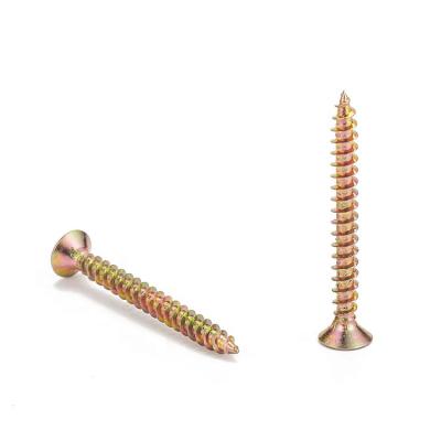 China HEX High Quality White 4x20 Chipboard Screws Galvanized Chipboard Screws Furniture Fitting for sale