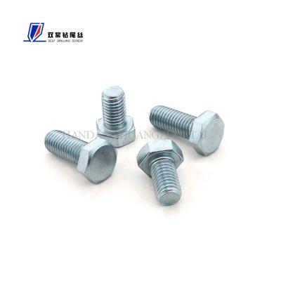 China Factory Wholesale 4.8/6.8 Steel Hex External Full/Half Hex External Screw Thread Q235 Bolt for sale