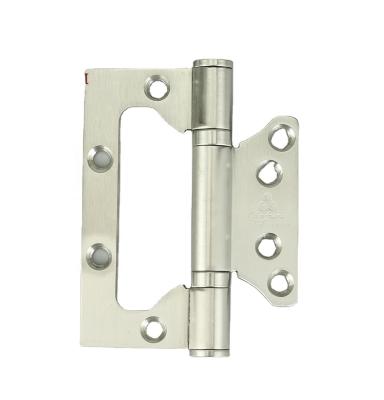 China High Quality Modern 2 DFL Stainless Steel Ball Bearing Door Non-Mortise Hinge Butterfly Flush Door Hinge Furniture Accessories for sale