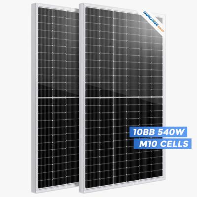 China Solar Panels TUV Certified Solar Panels 540w Mono Half Reduced Pv Solar Panel Cells Price 182mmx182mm Half for sale