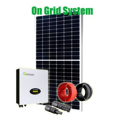 China 3KW Household On Grid Solar Power System For Residential Use for sale