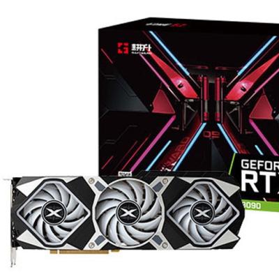 China High Profit GeForce RTX 3090 Wholesale Flash Graphics Card Workstation Low Price Non-LHR GPU Suitable For Desktop Gaming Game for sale