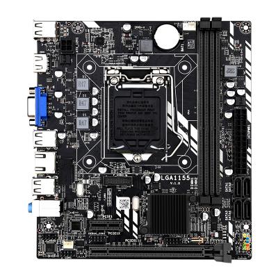 China Factory computer motherboard h61m motherboard H61m ddr3 lga1155 LGA1155 desktop core I7 core I5 ​​core I3 for sale