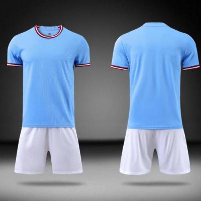 China New type of sets 2022 soccer jersey empty quick dry breathable soccer jersey for adult for sale