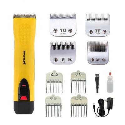 China Sustainable HotSale Electric Cordless dog clipper professional Pet Hair Cutters Machine Grooming A5 Pet Clippers with A5 10 Blade for sale