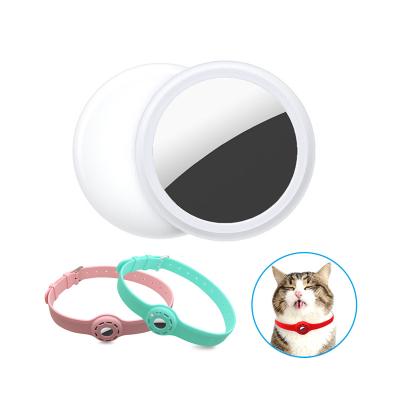 China Anti Lost/ Pet Tracking 4.0 Anti Lost Wireless Gps Mini Light Weight Locator Tracking Silicone Airtag Cat Dog Air Tag Tracker Pet Collar for sale