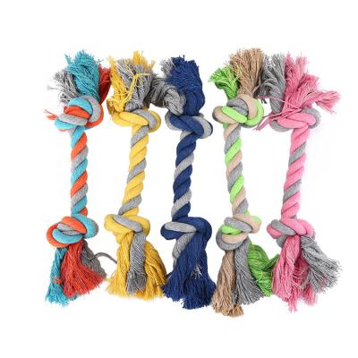 China Stocked Hot Sale Premium Halloween Puppies Dog Toys Pet Accessories Interactive Cotton Pet Chew Rope Dog Toys for sale