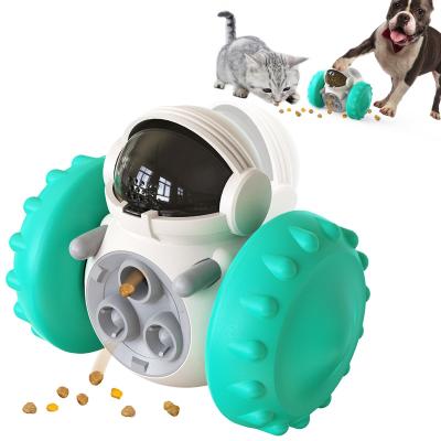 China Stocked Wholesale Hot Sales Fun IQ Treat Interactive Pet Toy Playing Food Dispensing Ball Indoor Outdoor For Dogs and Cats for sale