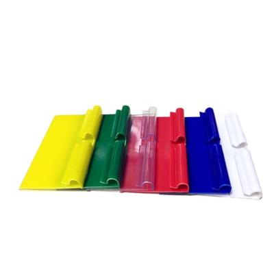 China Single Sided Multicolor Suitable Price Tag Cheap Supermarket Rack Accessories Price Strips For Supermarket Shelves for sale