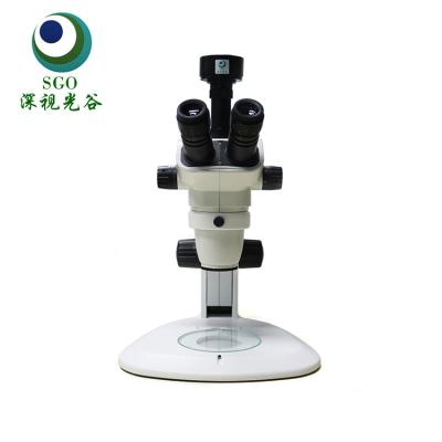 China Stereo microscope with continuous zoom, photographic storage and stereo microscope SGO-67T1 SGO-67T1 for sale