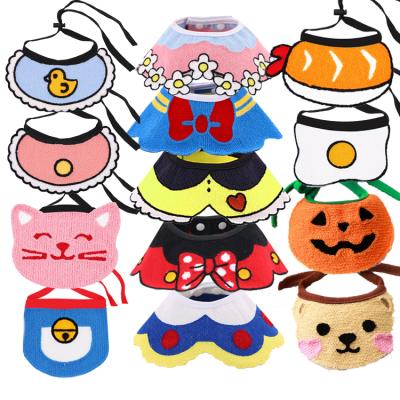 China New Viable Arrive Lovely Knitted Accessory Dog Cat Bandanas Puppy Scarf Bandana Pet Bib for sale