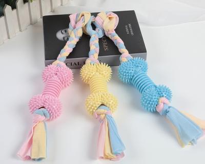 China Stocked Fun Pet Supplies Set Durable Training Interactive Puppy Toys Teething Rope Toys Dog Chew Toy Set for sale