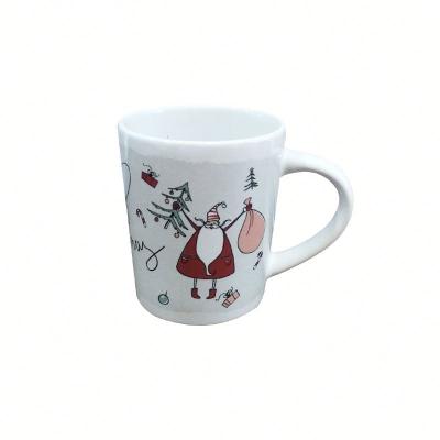 China Viable Ceramic White Color Gloss 11Oz Sublimation Coated Mugs for sale