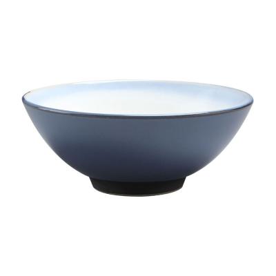 China Viable Hot Selling Stoneware Promotion Multifunctional Blue Cereal Bowl for sale