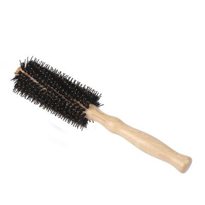 China Directly Sale Wood Home Bristle Maker Hair Comb Rolling Brush for sale