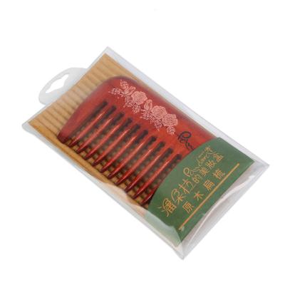 China Home Wooden Wide Teeth Professional Vintage Wire Hair Comb for sale