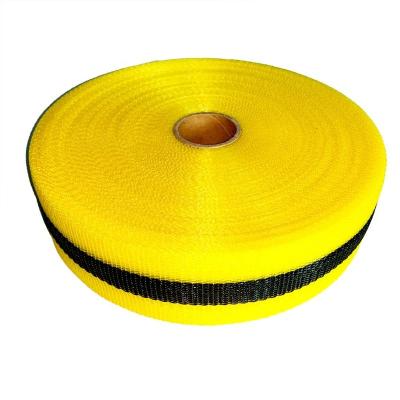 China Durable industrial and construction areas and durable precaution woven barricade tape for sale