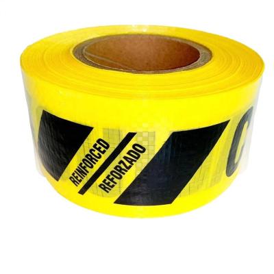 China Industrial and Construction Areas Best Selling Barricade Popular Reinforced Tape for sale