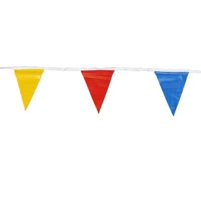 China Multicolor Pennant/Warning Flag PE Pennants for sale