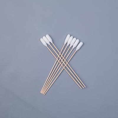 China Gynecological Exam Layout Long Handle Sterile Medical Cotton Bud Swab for sale