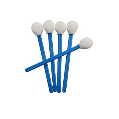 China Printer Cleaning Swab Brushes Printer Head Cleaning Open-Cell Rigid Sponge PP Stick Cleanroom Foam Swab for sale