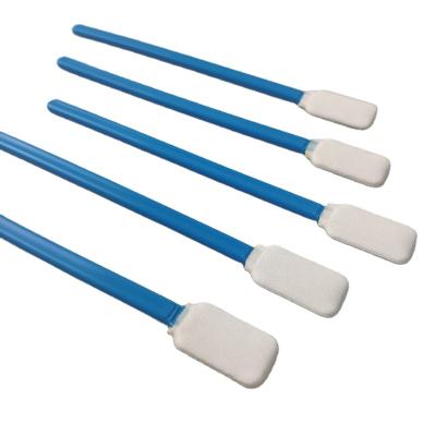 China Home Use+office+travel 125mm Head Rectangle Polyester Industrial Swab For Printer Head Cleaning for sale