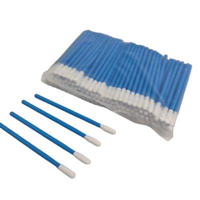 China Multi function; Industrial Electronics Anti - Static Clean Cloth Swabs With Knit Polyester Small Head for sale