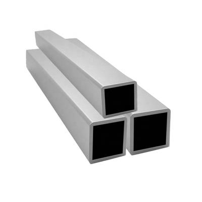 China Building/industrial engineering aluminum square tube for window and door good quality 6061 T6 aluminum metal tube for sale