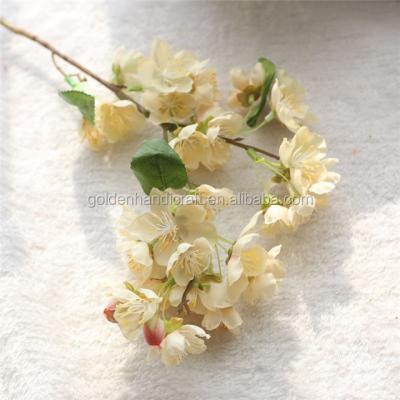 China Artificial Flower Artificial Flower Cherry Blossom Branches For Home Decoration for sale