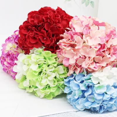 China Wedding decoration; home decoration; From factory directly artificial hydrangea silk flower hydrangea for home decoration for sale