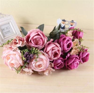 China High quality bridal flower artificial flower hydrangea preserverd hydrangea wholesale for wedding for sale