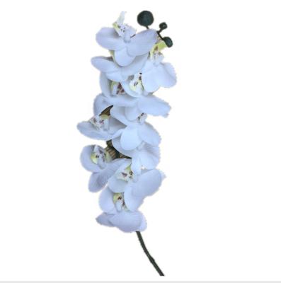 China Wedding decoration; home decoration. Wholesale High Quality Real Touch Latex 9 Heads Butterfly Orchid For Wedding Decoration for sale