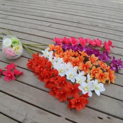 China Wholesale Realistic Wedding Artificial Silk Orchid Flowers Thailand Decoration for sale