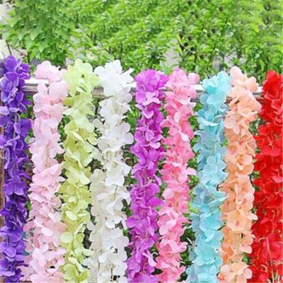 China 2019 Wedding Hydrangea Artificial Flower Vine Vine Garland For Wedding Decor Home Decor for sale