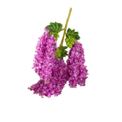 China M0082 Wedding Artificial Flower Hanging Wisteria Flower For Wedding Decoration for sale