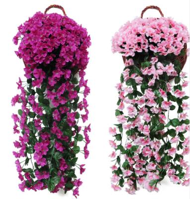 China Wedding decoration; QSLH-W210 Home Decoration Wholesale Hanging Wisteria Flower Silk Vine For Wedding Decoration for sale