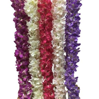 China Wedding decoration; wholesale Home Decoration Hanging Artificial Wisteria Flower Vine For Wedding Decoration for sale