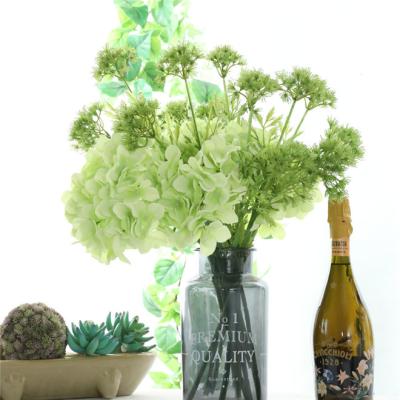 China Wholesale Y0035-1 Artificial Greenery Ammi Eco-friendly Aluminum Plastic Soft 2 Heads For Decoration for sale