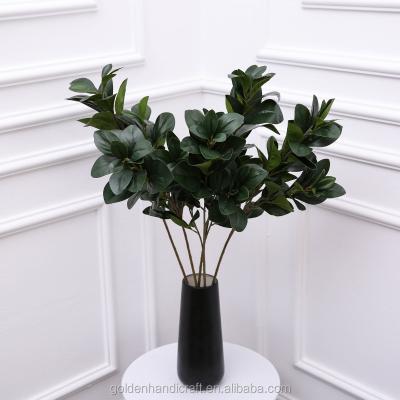 China Artificial Flower (Artificial Artificial Plants) Cheap Wholesale Leaves for Home Decoration for sale