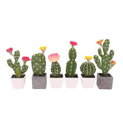 China Realistic Wholesale Simulation Artificial Succulent Plants Potted for sale