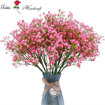 China Wedding Hot Selling Artificial Flower Plaza Gypsophila Paniculata For Wedding Decor for sale