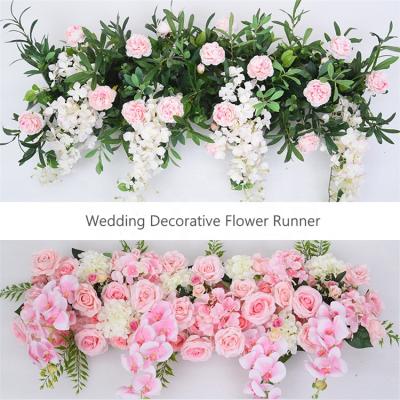 China FRE006 Realistic Table Centerpieces Decorations Wedding Arch Flower Runner for sale