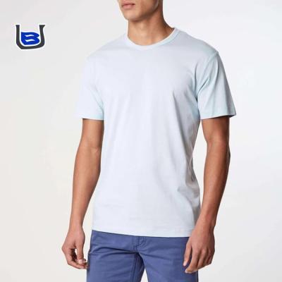 China SUPIMA FABRIC OEM Short Sleeve 100% SUPIMA Cotton Men Modern T-Shirts for sale