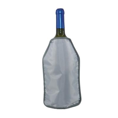 China Sustainable Wine Cooler Bottle Sleeve Cooling Gel Ice Sleeve Wine Champagne Freeze Cooling Cooler for sale