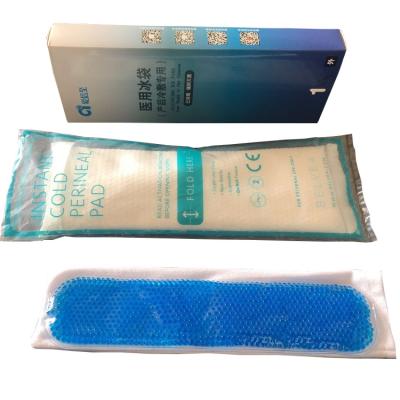 China Reusable Instant Perineal Sore Ice Cold Packed Beads Muscles Hot Cold Protection With Canvas Cover Sleeve for sale