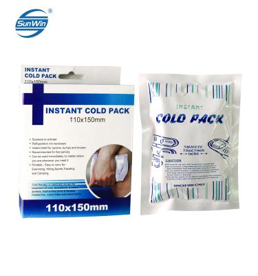 China Ice Cooling Pack Bag Outdoor Instant Cold Pack First Aid Used for sale