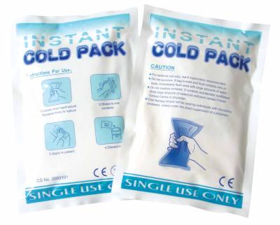 China Ice Pack Supplier Instant Ice Pack Medical Cold Pack For Sports Injury 11*15cm/13*15cm/12*20cm/15*20cm for sale