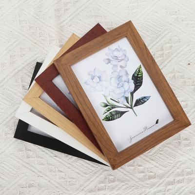 China OEM ODM Specialty Custom Black Wood or White Wood Picture Picture Picture Frame Frame Poster Mount Wall Art Frame for sale