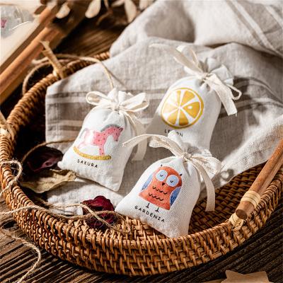 China Custom Home Decoration Air Freshener Birthdays Scented Perfume Sachet Bulk for sale